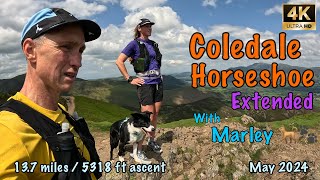 Coledale Horseshoe Extended with Marley 🐕  Lake District  4K  May 2024 [upl. by Eserehs]