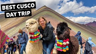 Gorgeous RAINBOW MOUNTAIN Cusco Day Trip peru vlog [upl. by Shulman845]