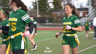 Lansdale Catholic vs Dobbins Girls High School Flag Football Highlights [upl. by Chaunce]