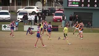 GFL Round 12 South Barwon vs Grovedale [upl. by Pesvoh]