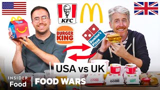 US vs UK Foreign Exchange Season 1 Marathon  Food Wars  Insider Food [upl. by Ivan]