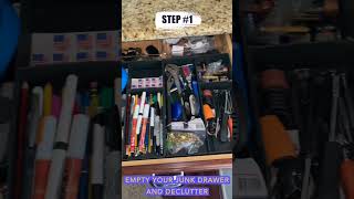 125 Dollar Tree Junk Drawer  Judi the Organizer [upl. by Nehttam]