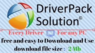 Driverpack solution Free all drivers for any pc  How to Downoad and use driverpack solution [upl. by Decrem]