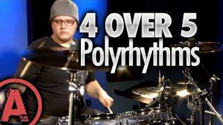 4 Over 5 Polyrhythms  Advanced Drum Lessons [upl. by Debora]