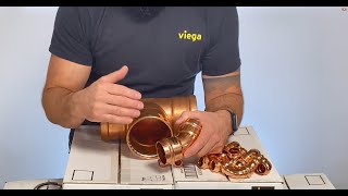 The One and Only Viega ProPress  Copper Press Fittings [upl. by Aowda]