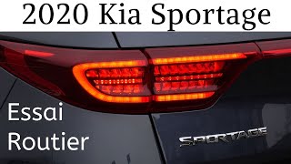 Essai Kia Sportage 2020 [upl. by Lirpa]