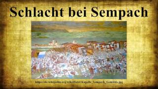 Schlacht bei Sempach [upl. by Mack]