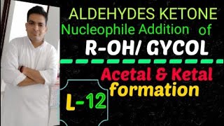 STD 12 CHEMISTRY CHAP 12 L12 Nu ADDITION Rxn OF ROHGLYCOL [upl. by Berkin]