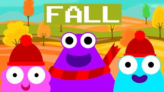 Fall is Here 🍂 Autumn Song for Kids ♫ Seasons  Poppy amp Pals [upl. by Yenaled]