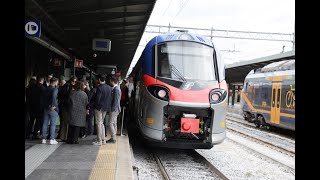 Ecologico sicuro e smart Trenitalia rinnova il parco treni con il 46esimo convoglio elettrico [upl. by Akehsal]