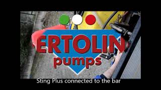 Pressure regulators for Bertolini Pumps STING PLUS [upl. by Gnohp]