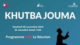 KUTHBAE JOUMA  05 JAMADIUL AWAAL 1446  VENDREDI 08 NOVEMBRE 2024 [upl. by Westlund857]