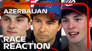 Drivers Reaction After the Race  2024 Azerbaijan Grand Prix [upl. by Atsev]