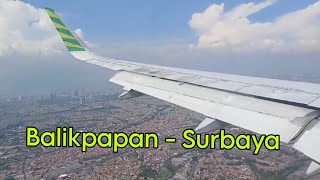 Penerbangan Balikpapan  Surabaya Bersama Citilink [upl. by Amethist]