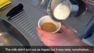 How To Making a Cappuccino with a Bialetti Brikka [upl. by Eniliuqcaj]