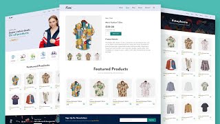 Build and Deploy Ecommerce Website With HTML CSS JavaScript  Full Responsive Ecommerce Course FREE [upl. by Nonnelg]