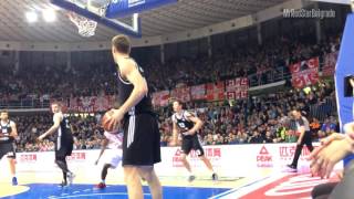 Delije navijanje u Nisu  Finale Kup Radivoje Korac  Crvena Zvezda  Partizan 7464  1902 [upl. by Ericha3]