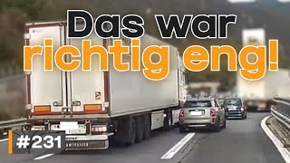 Geisterfahrer dreister Parkplatzdieb und blindes Überholen  GERMAN DASHCAM  231 [upl. by Euqnomod953]