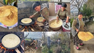 ZONGULDAK💯Köy🥖cizlememısır Ekmegi nasil yapılır💯Taş saçta mısırekmeği ekmek [upl. by Anaiviv]