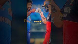 Virat Kohli vs Jaspreet bumrah Video MI vs RCB lover cricket jaspritbumrah viratkohli song ☠️ [upl. by Milah]