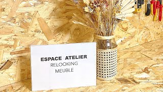 ROOM TOUR de mon atelier 🙌🏼 relookingmeuble diy pourtoi roomtour [upl. by Stronski53]