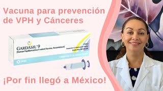 Gardasil 9 autorizada oficialmente en 🇲🇽 prevención para cáncer genital [upl. by Enyledam398]