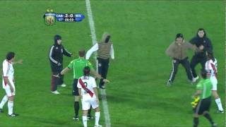 Incidentes Belgrano vs River en HD 2011 promocion [upl. by Jareen]