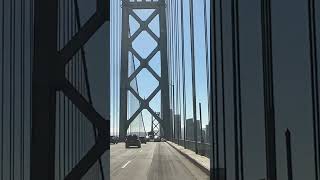 Driving 🚙 in San Francisco Bay Bridge California ✨😇 [upl. by Almap614]