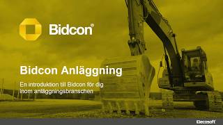 Bidcon Anläggning [upl. by Ardnuhs]