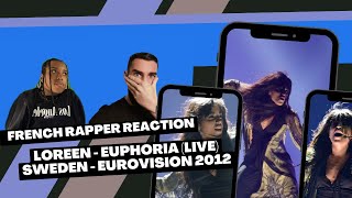 FRENCH RAPPER REACTION to LOREEN  Euphoria Eurovision 2012  Sweden [upl. by Stretch]