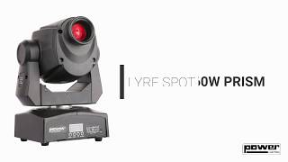 Power Lighting  LYRE SPOT 60W PRISM [upl. by Liuqnoj]