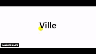 How to pronounce in French  Ville [upl. by Aznerol]