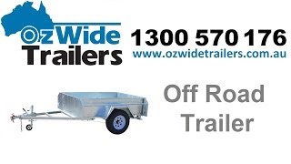 Off Road Trailer  Oz Wide Trailers [upl. by Peers]