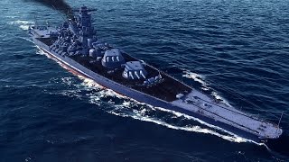 World of Warships  Yamato Tier 10 Japanese Battleship Overview [upl. by Narahs]