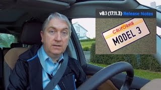 VLog 008 Tesla Update 81 und Model 3 etc KW 201713 [upl. by Freudberg]