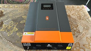 PowMr 32kw Hybrid solar inverter unboxing । Bangla Review [upl. by Bonnice]