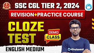 Cloze Test  SSC CGL Tier 2  2024 Revision  Practice Course  English Medium  Demo Class [upl. by Ellmyer]