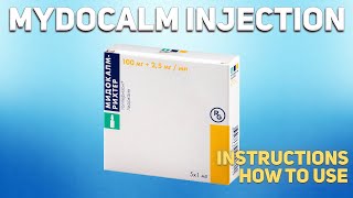 Mydocalm injections how to use Uses Dosage Side Effects Contraindications [upl. by Bob118]