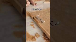 How To Install Hidden Hinges Fitting Tutorial shorts [upl. by Kelwen]