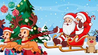 Jingle Bells  Jingle Bells Song  Nursery Rhymes  Kids Songs [upl. by Nanete524]