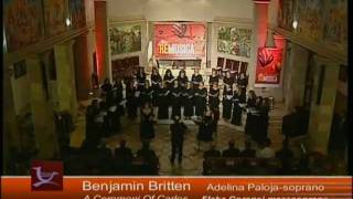 Benjamin BRITTEN  quotA Ceremony of Carolsquot  RRUDI Conductor [upl. by Enisamoht]