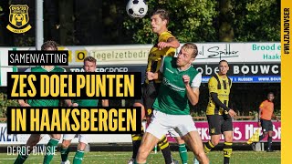 ZES DOELPUNTEN IN HAAKSBERGEN  Derde Divisie  Samenvatting [upl. by Erdnaed]