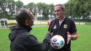 Jens Nettekoven organisiert Benefiz Fußballspiel am Jahnplatz [upl. by Ehsrop]