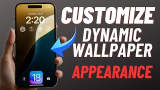 How to Customize the Appearance of iOS 18 Dynamic Wallpaper on iPhone  Hindi [upl. by Haneen709]