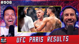 UFC Paris results  WEIGHING IN 508 [upl. by Rodmun]