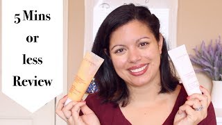 Clarins Cleanser Review 5 Minutes or less review  B Beautiful [upl. by Newob]