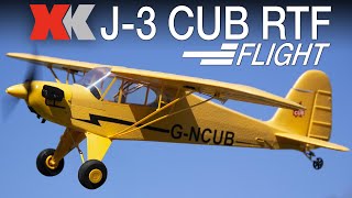 XK J3 Cub with Gyro RTF  Motion RC Flight [upl. by Orth]