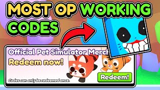 😱NEW UPDATE CODES IN PET SIMULATOR 99 UPDATE ROBLOX PET SIMULATOR 99 UPDATE CODES [upl. by Bobbee]