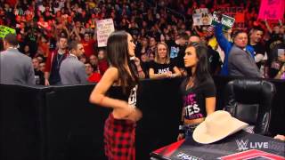 Brie Bella slaps Aj Lee [upl. by Buck]