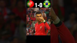 Portugal vs Brazil  Penalty shootout imaginary youtube football shorts [upl. by Zilef59]